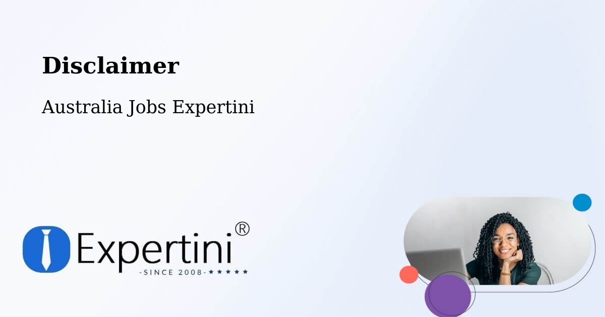 Disclaimer – Allora - Australia Jobs Expertini