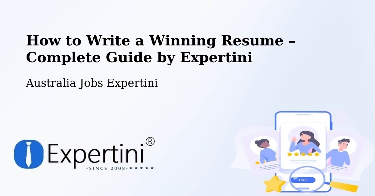 Resume Writing Guide for Job Seekers – Allora - Allora, Australia Jobs Expertini